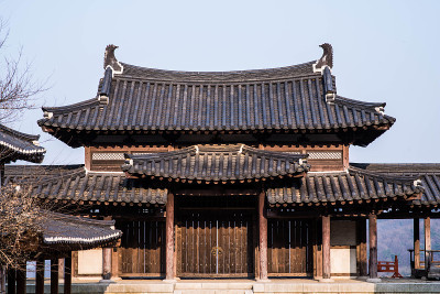 韩国风格的城堡