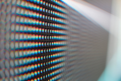 极端宏灰色LED smd屏幕