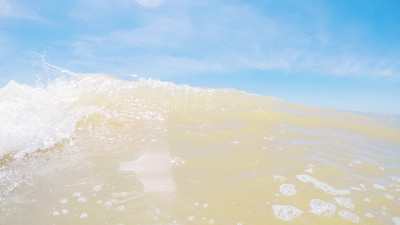 暑假在海滩上