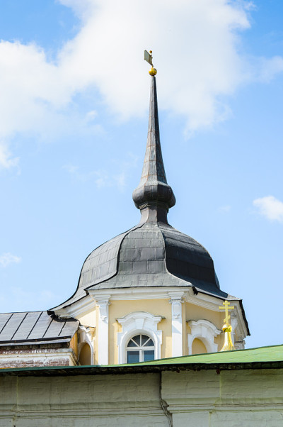 俄罗斯莫斯科区Sergiyev Posad的三一教堂Sergius Lavra。