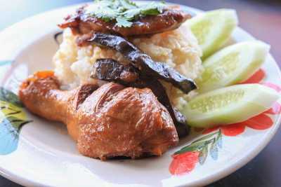 鸡腿饭
