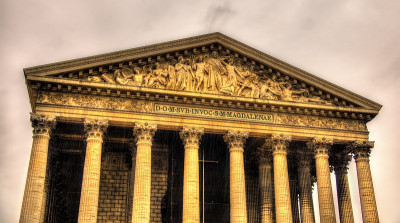 巴黎的Eglise de Madeleine