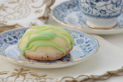 柠檬蛋白杏仁饼干,citronbiskvi