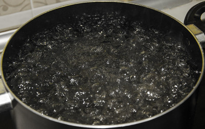 沸腾的水