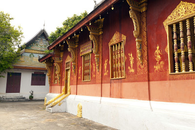 老挝琅勃拉邦的塞恩寺