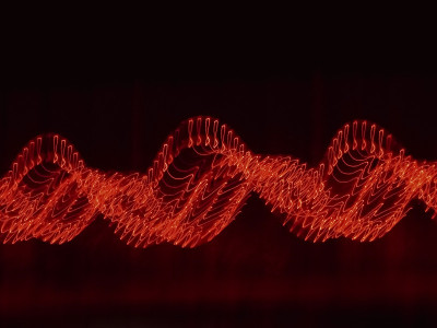 抽象的光