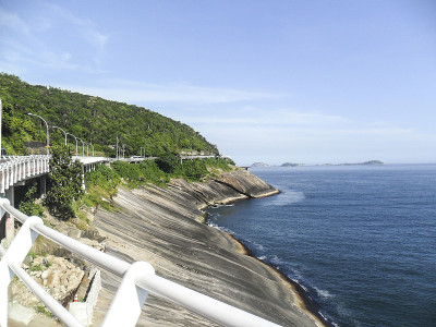 Niemeyer Avenue 自行车道，里约热内卢