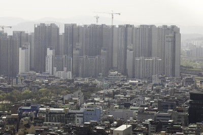 首尔市的观点。