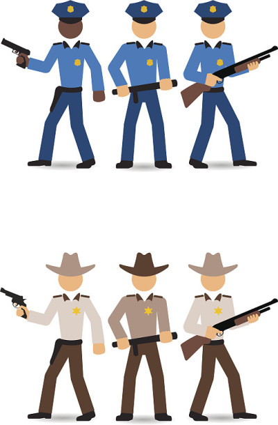 警察和治安官