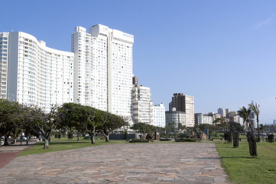 德班黄金地带酒店外的斯拉斯托步道
