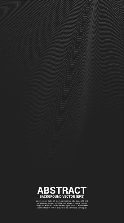 Digital Contour curve dot and line ripple and wave
