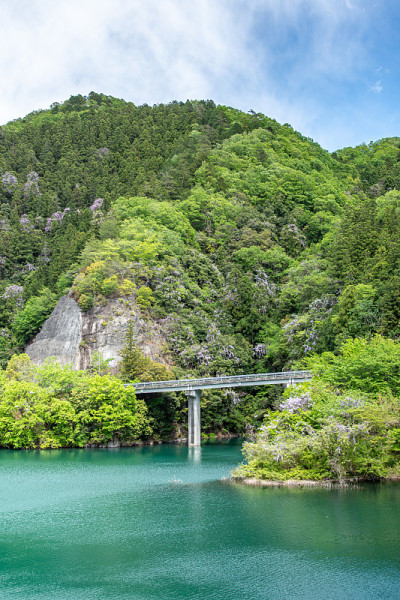 尖阁大坝/琦玉县秩父市风景