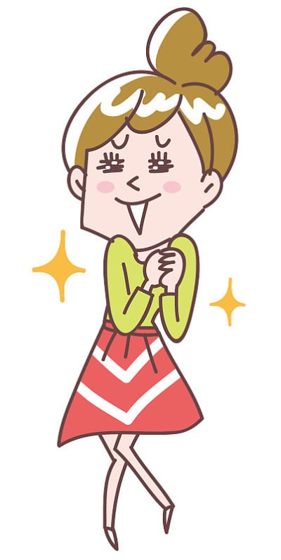 快乐的女人