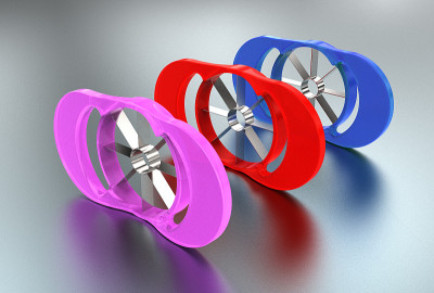 苹果切片机的3d渲染