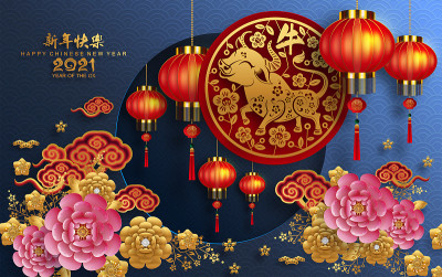 2021年中国新年。