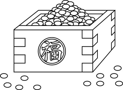 日本节子豆进入量箱轮廓