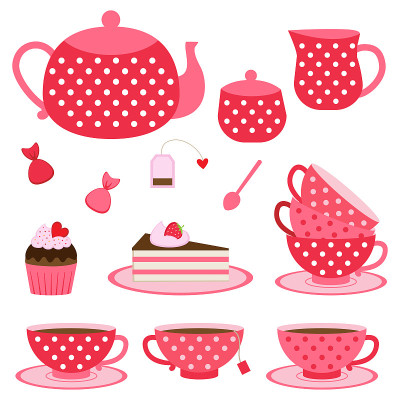 茶矢量插图