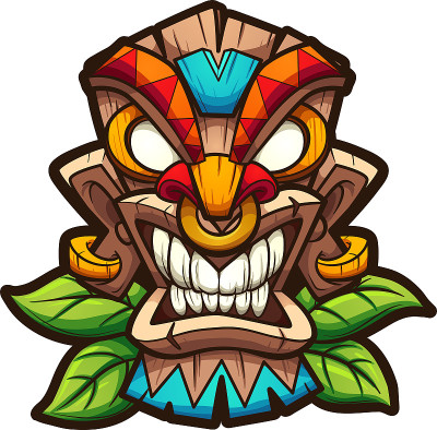 Tiki Mask)