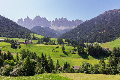 Dolomites地区的Santa madalena