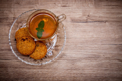 一杯茶和饼干