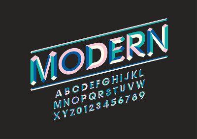 现代字母
