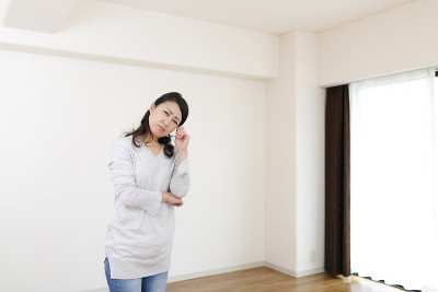 住宅和女