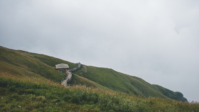 中国江西武公山的山地景观
