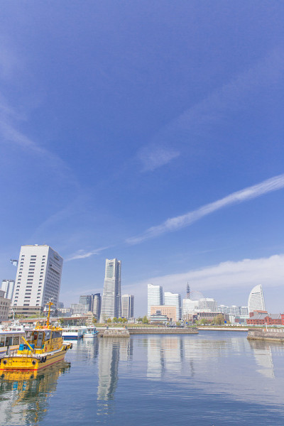 横滨港区未来街，地标大厦周围