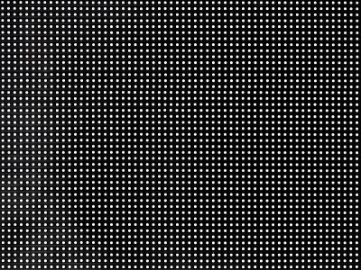 带数字点的LED屏幕