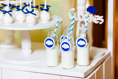 Candy bar on baby's christening or birthday party 