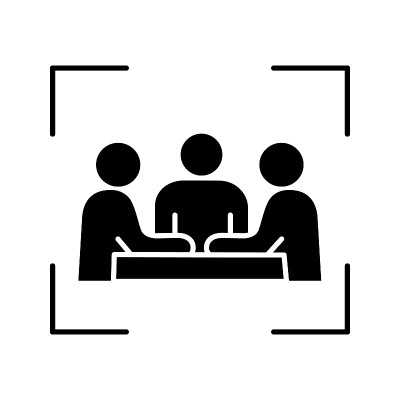 Partners, investors, businessmen icon