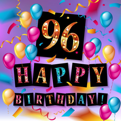 96周年生日快乐