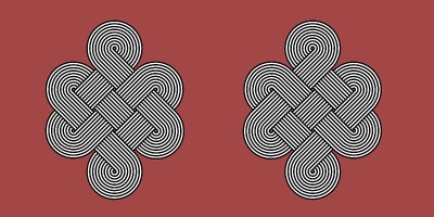 无尽的永恒结矢量插图