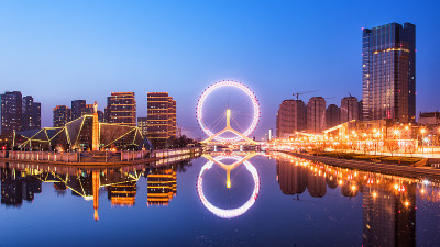 天津摩天轮景观