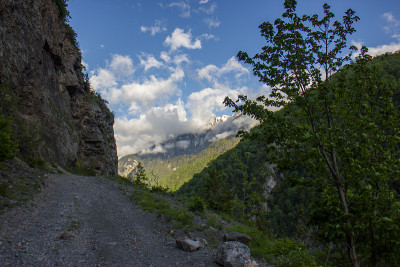 山路在山中