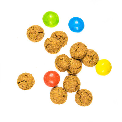 Group of pepernoten cookies and sweets