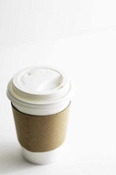 带袖子的咖啡杯
