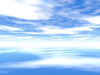 云和天空的奇妙景观