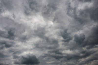 暴风雨的天空