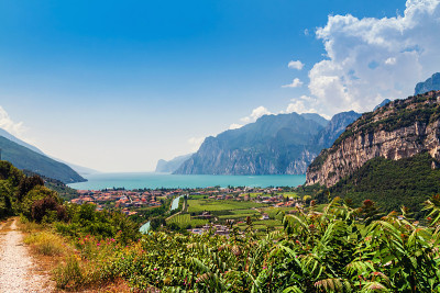 Nago-Torbole，加尔达湖，意大利