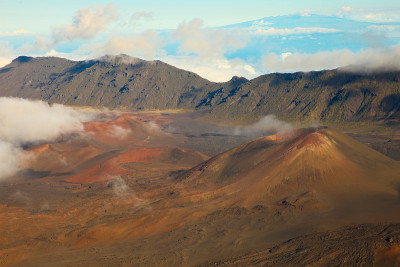 夏威夷毛伊岛的哈雷阿卡火山