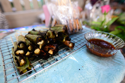 烤乌贼卵
