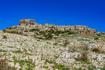 El Torcal de Antequera, Andalusia, Spain，在Antequer