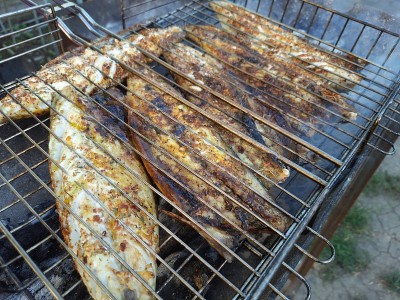 烤鲭鱼