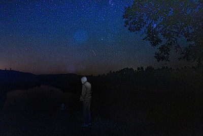 夜空中的星星