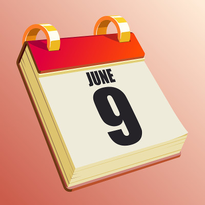 6月9日