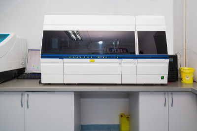 用于检验和分析传染病的科学研究医学实验室