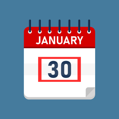日历1月30日
