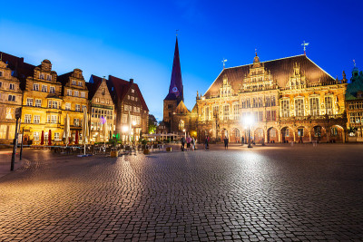 不来梅市政厅或Rathaus