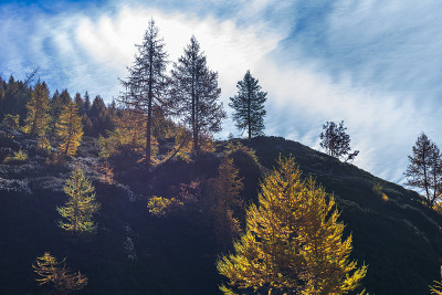 alpe devero 秋季 风景